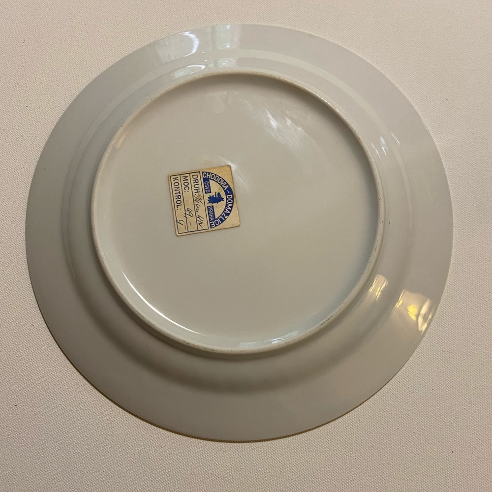 Beautiful Czech Plate - Picture 3 of 7